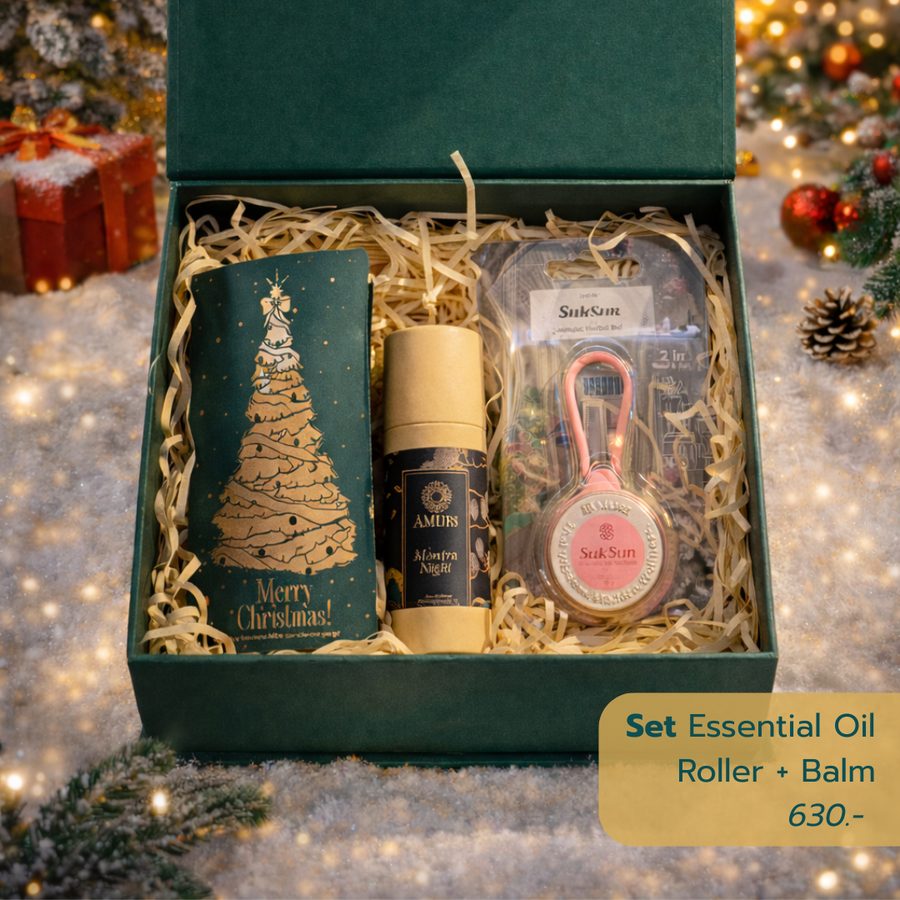 Health & Wellness Gift Set เซ็ตโรลออน + ยาหม่อง